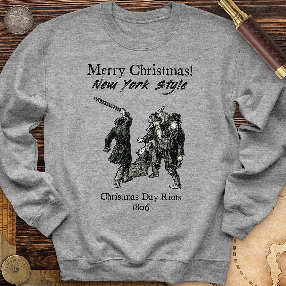 Christmas New York Style Crewneck | HistoreeTees