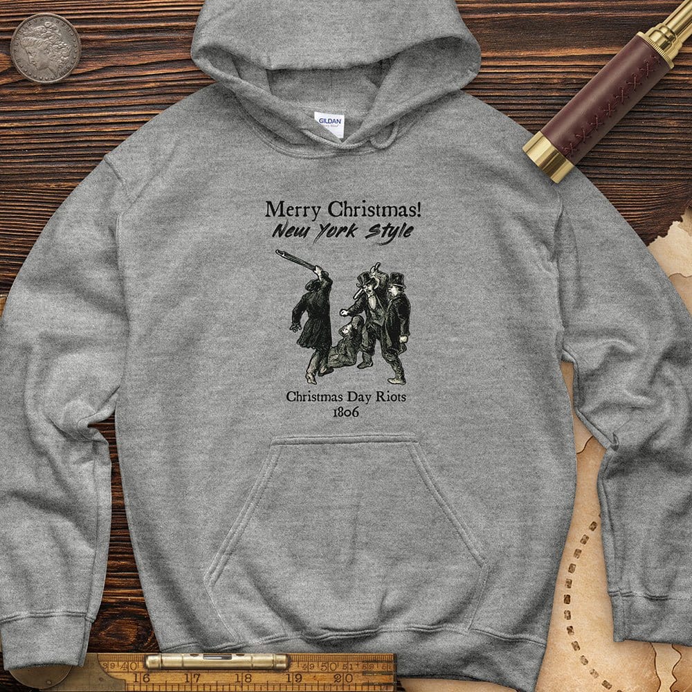 Christmas New York Style Hoodie | HistoreeTees
