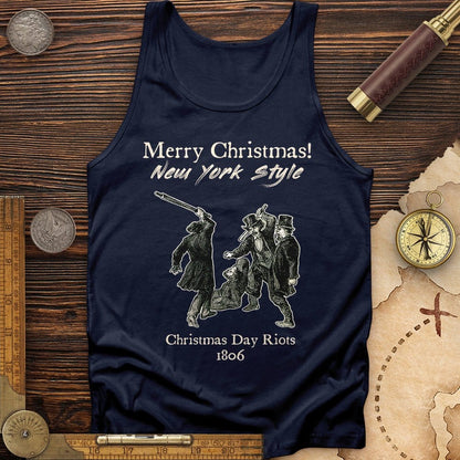 Christmas New York Style Tank | HistoreeTees