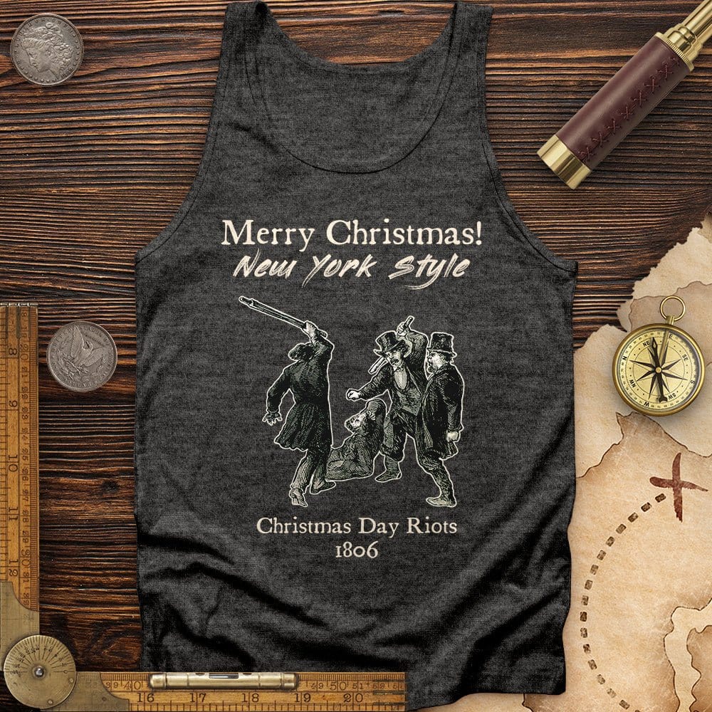 Christmas New York Style Tank | HistoreeTees