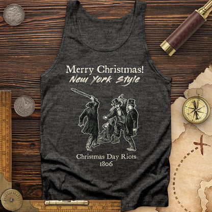 Christmas New York Style Tank | HistoreeTees