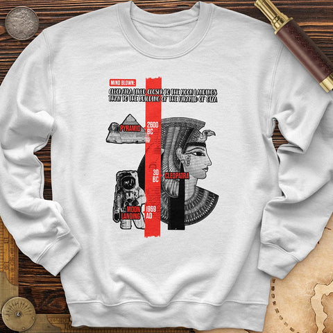 Cleopatra in Time Crewneck