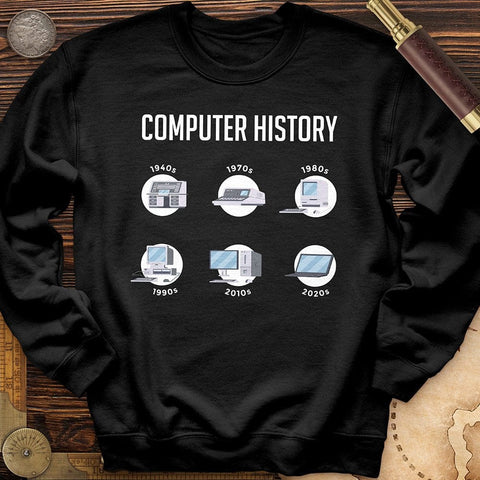 Computer History Crewneck | HistoreeTees