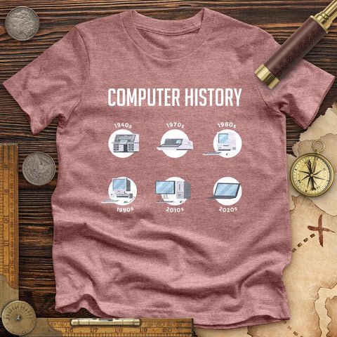 Computer History Premium Quality Tee | HistoreeTees