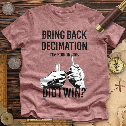 Decimation Premium Quality Tee