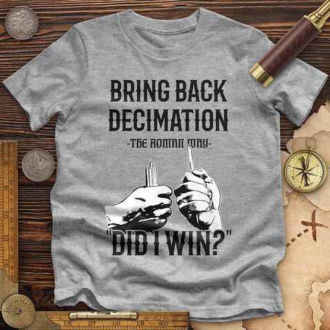 Decimation Premium Quality Tee