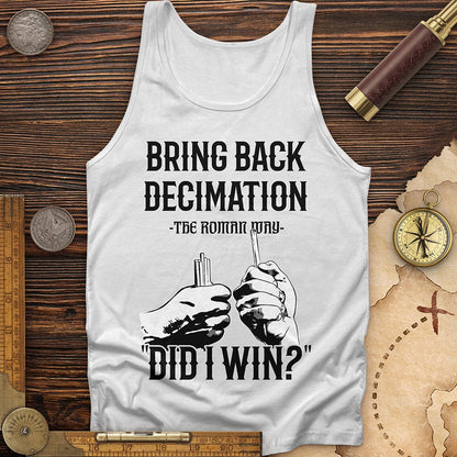 Decimation Tank