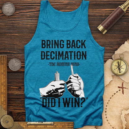 Decimation Tank