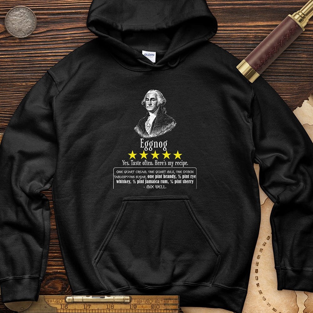 Eggnog George Washington Hoodie | HistoreeTees