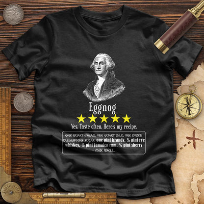 Eggnog George Washington Premium Quality Tee | HistoreeTees