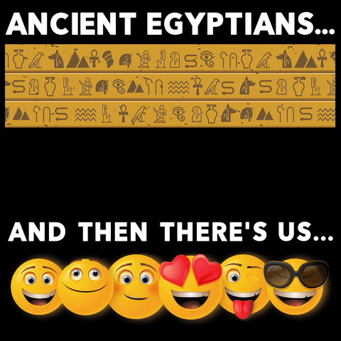 Egyptian Emoticons T-Shirt