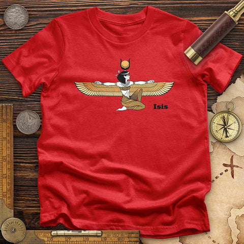 Egyptian God Isis T-Shirt Red / S