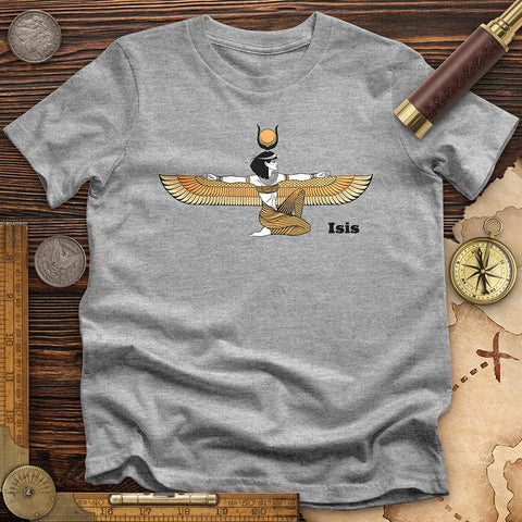 Egyptian God Isis T-Shirt Sport Grey / S
