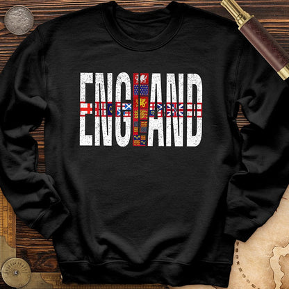 English Flags 1 Crewneck