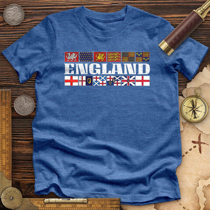 English Flags 2 Premium Tee