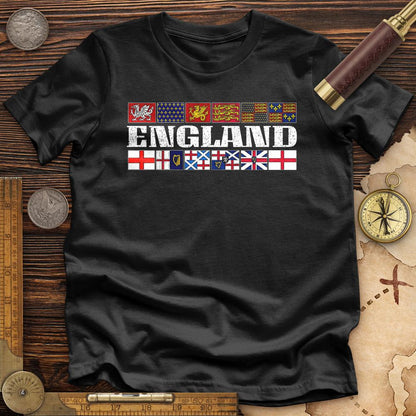 English Flags 2 Premium Tee