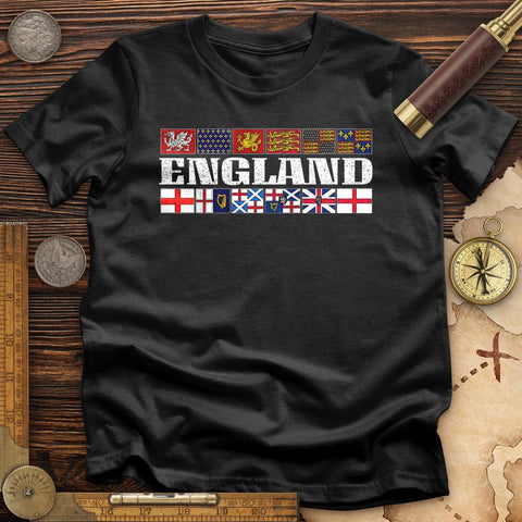 English Flags 2 T-Shirt