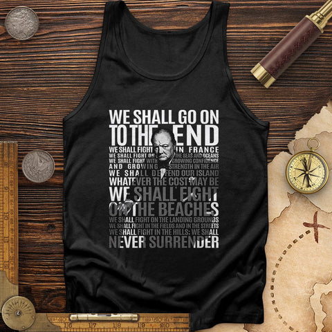 Fight On The Seas And Beaches Tank Black / XS