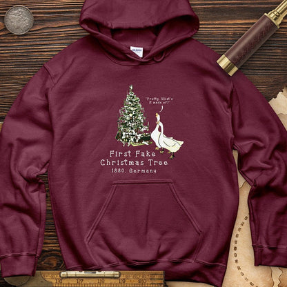 First Fake Christmas Tree Hoodie | HistoreeTees