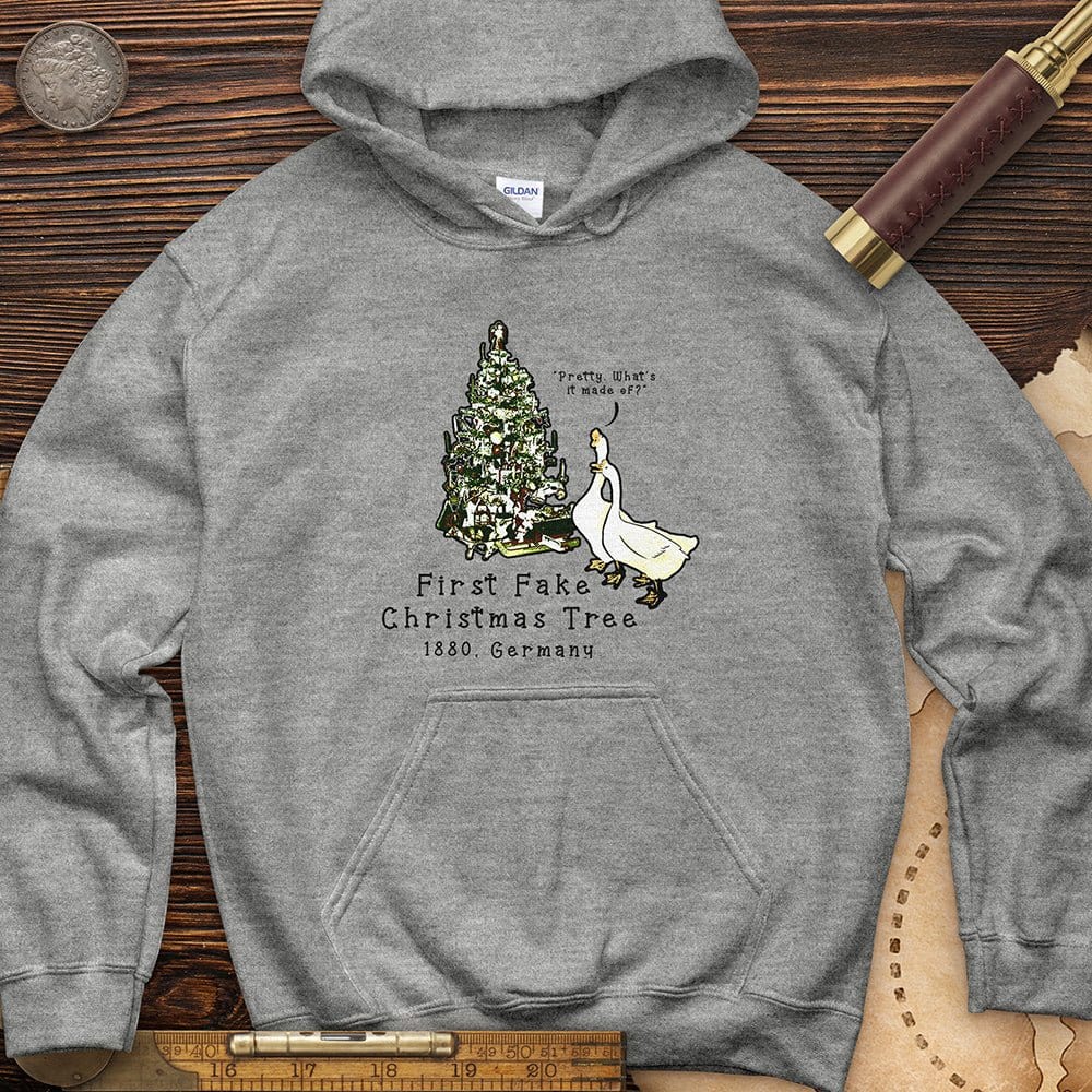 First Fake Christmas Tree Hoodie | HistoreeTees
