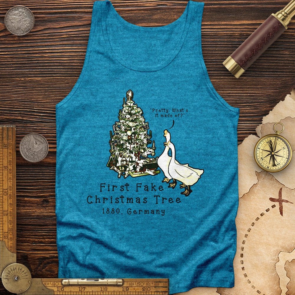 First Fake Christmas Tree Tank | HistoreeTees