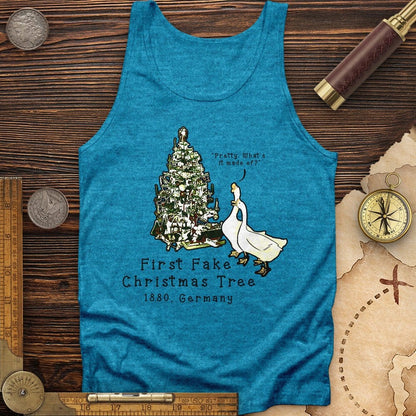 First Fake Christmas Tree Tank | HistoreeTees
