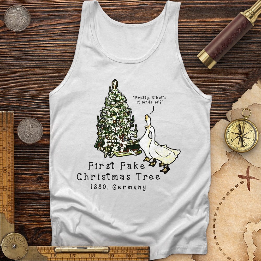 First Fake Christmas Tree Tank | HistoreeTees
