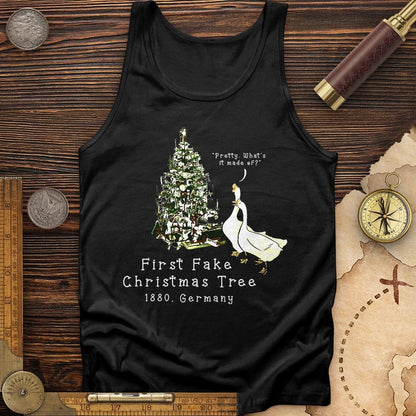 First Fake Christmas Tree Tank | HistoreeTees