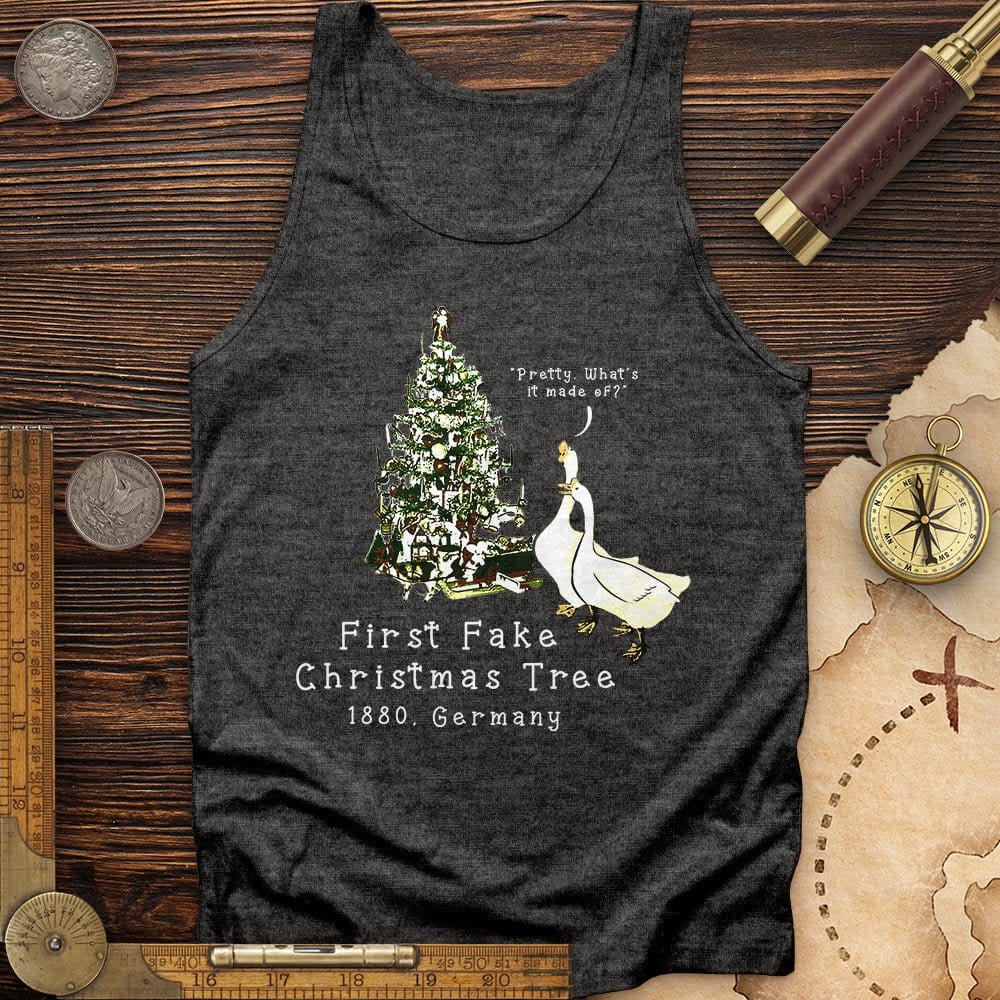 First Fake Christmas Tree Tank | HistoreeTees