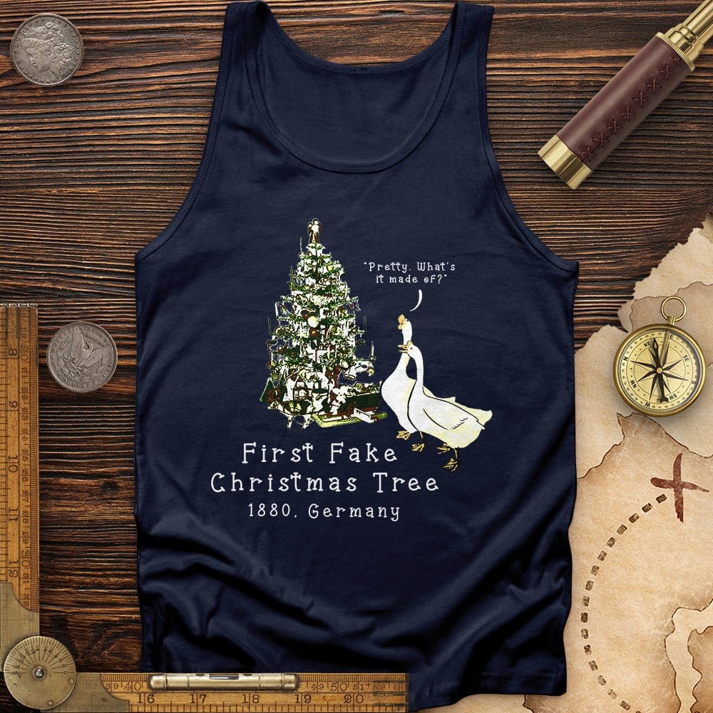 First Fake Christmas Tree Tank | HistoreeTees