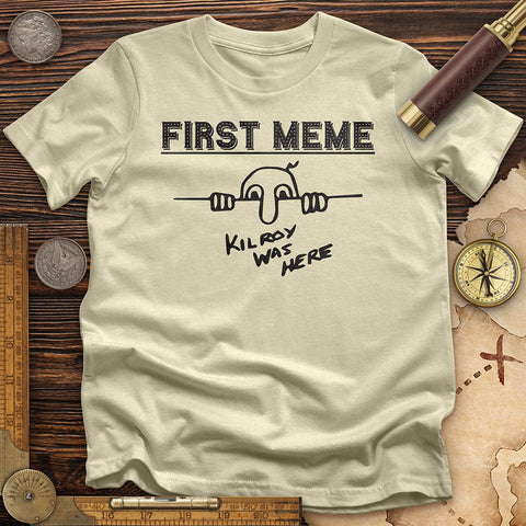 First Meme T-Shirt Natural / S