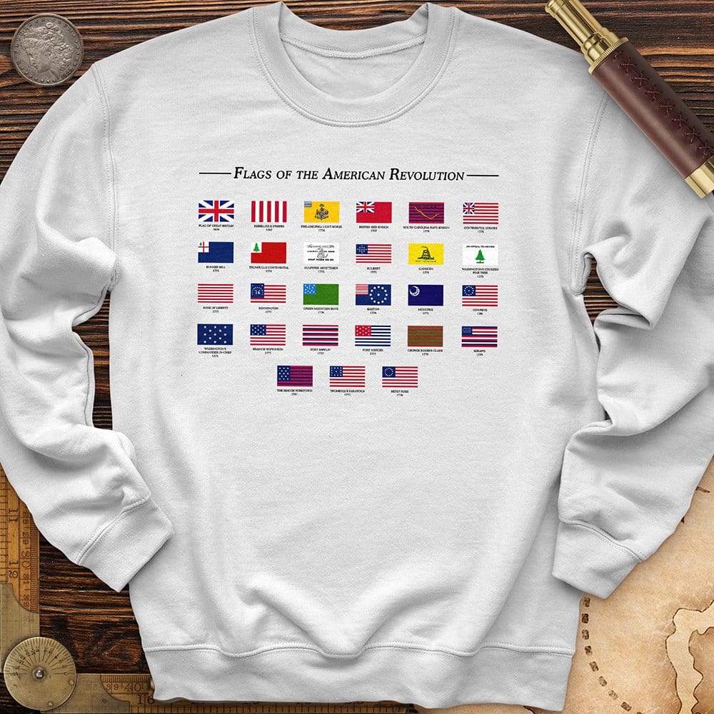 Flags Of The Revolution Crewneck