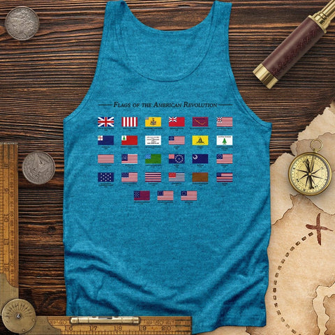 Flags Of The Revolution Tank | HistoreeTees