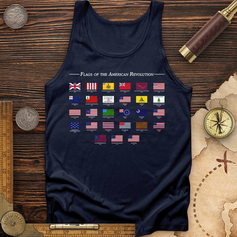 Flags Of The Revolution Tank | HistoreeTees
