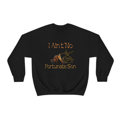 Fortunate Son Crewneck S / Black