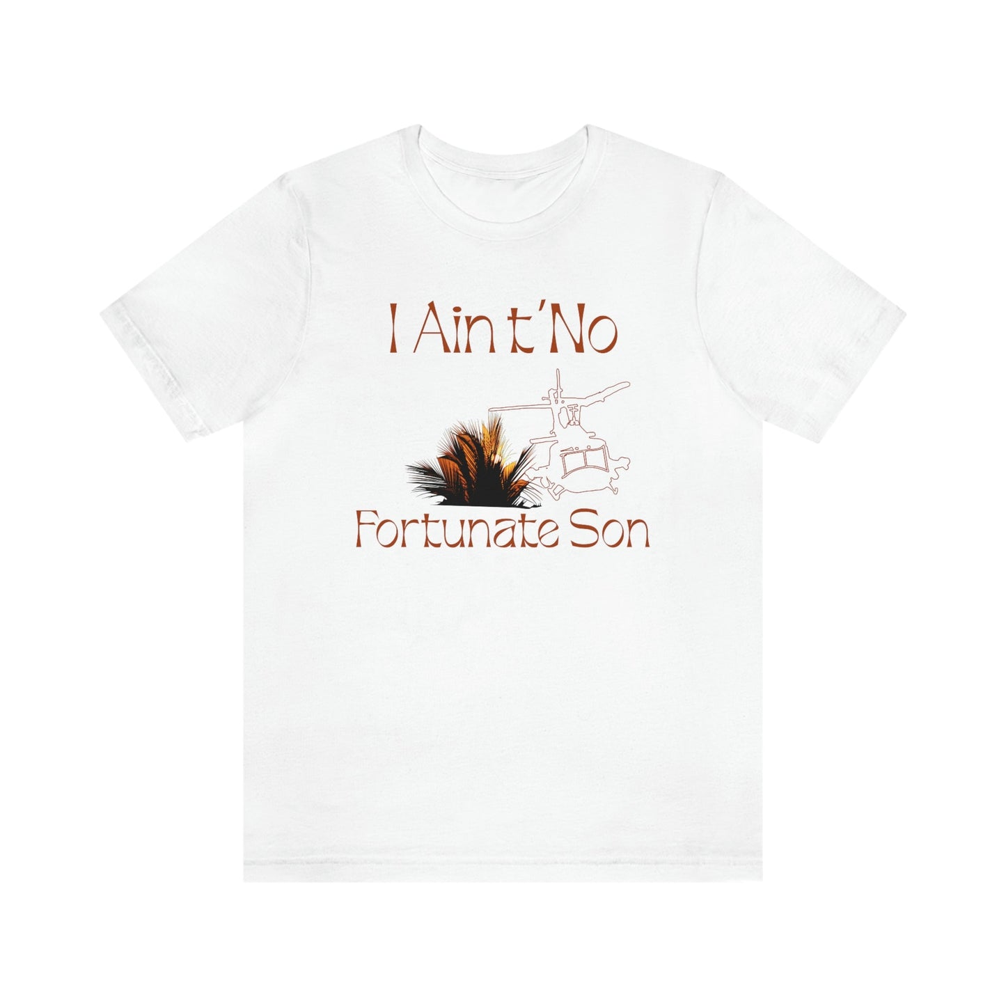 Fortunate Son High Quality Tee White / S