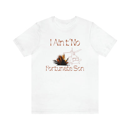 Fortunate Son High Quality Tee White / S