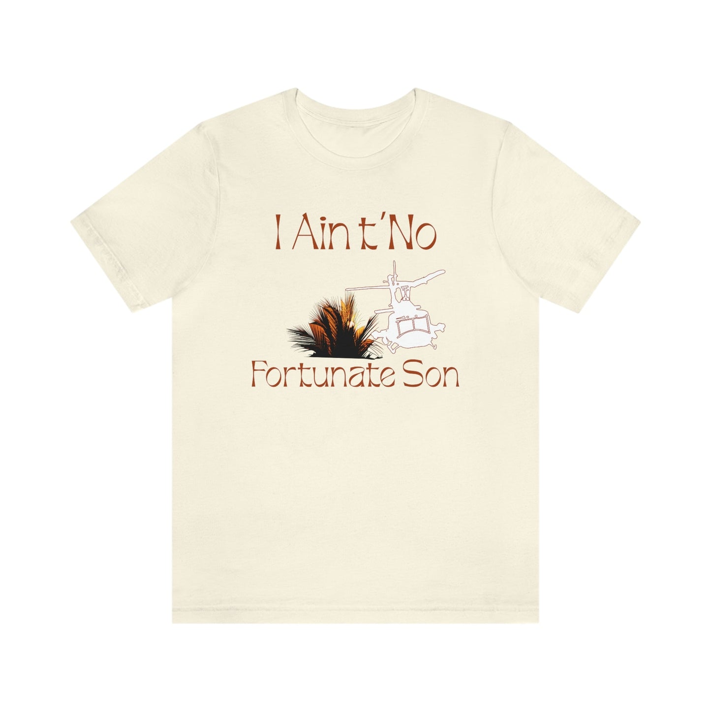 Fortunate Son High Quality Tee Natural / S