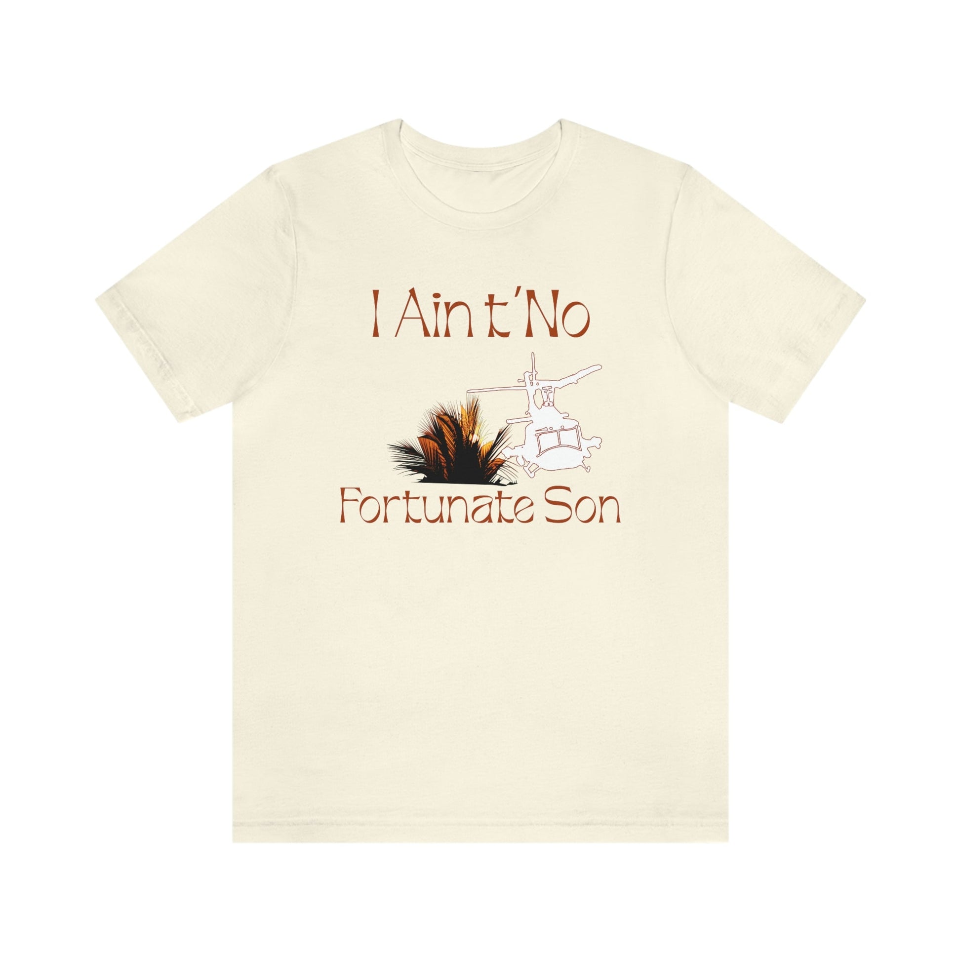 Fortunate Son High Quality Tee Natural / S
