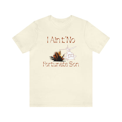 Fortunate Son High Quality Tee Natural / S