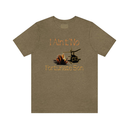 Fortunate Son High Quality Tee Heather Olive / S