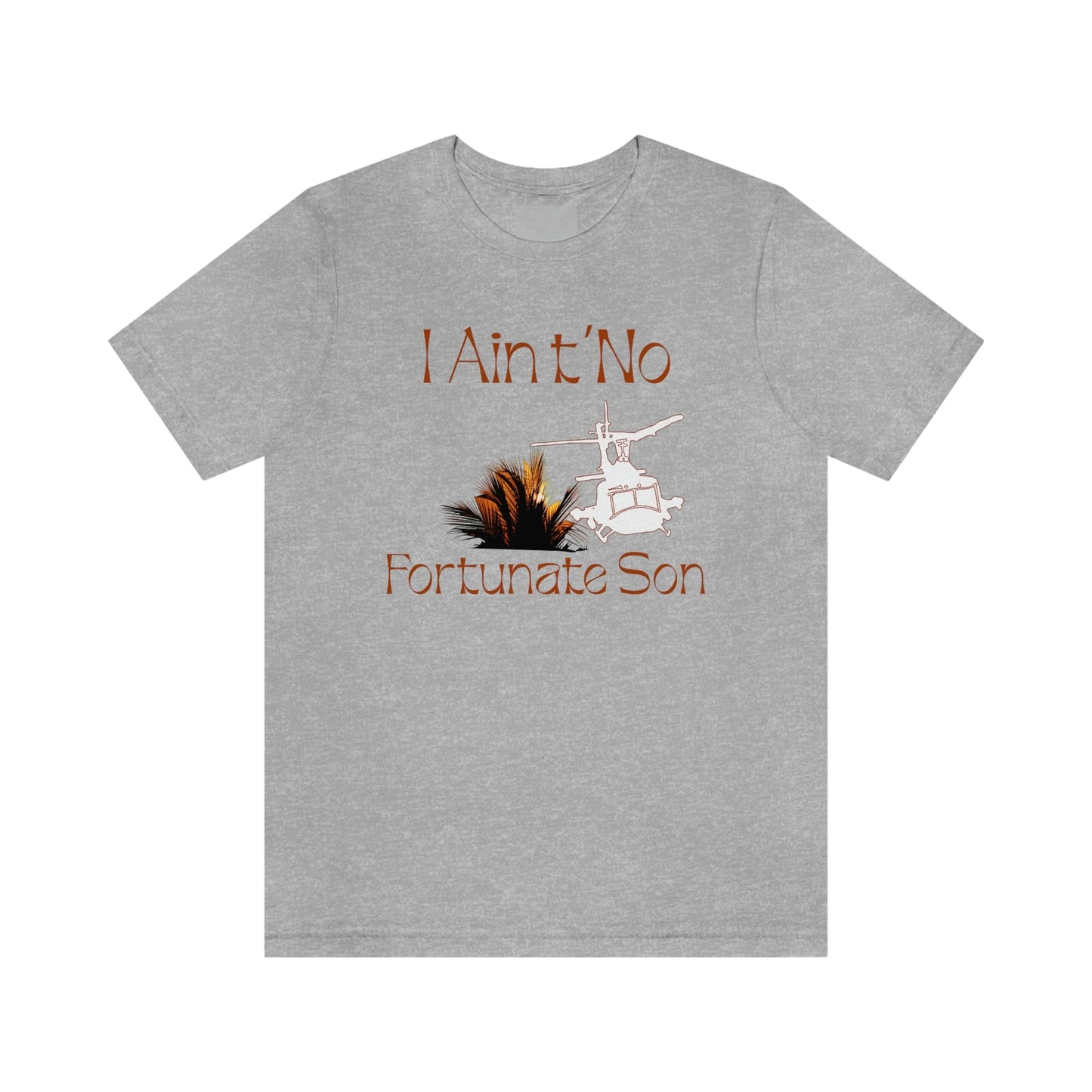 Fortunate Son High Quality Tee Athletic Heather / S