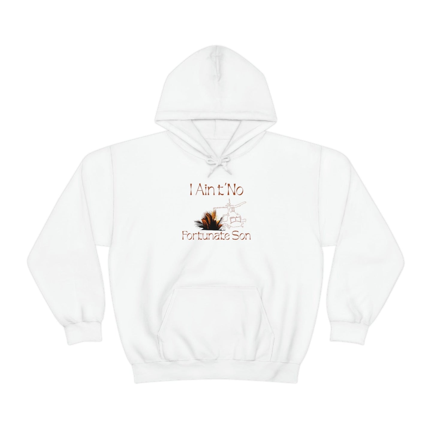 Fortunate Son Hoodie White / S