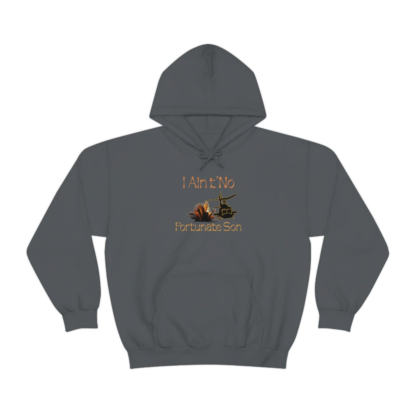 Fortunate Son Hoodie Charcoal / S