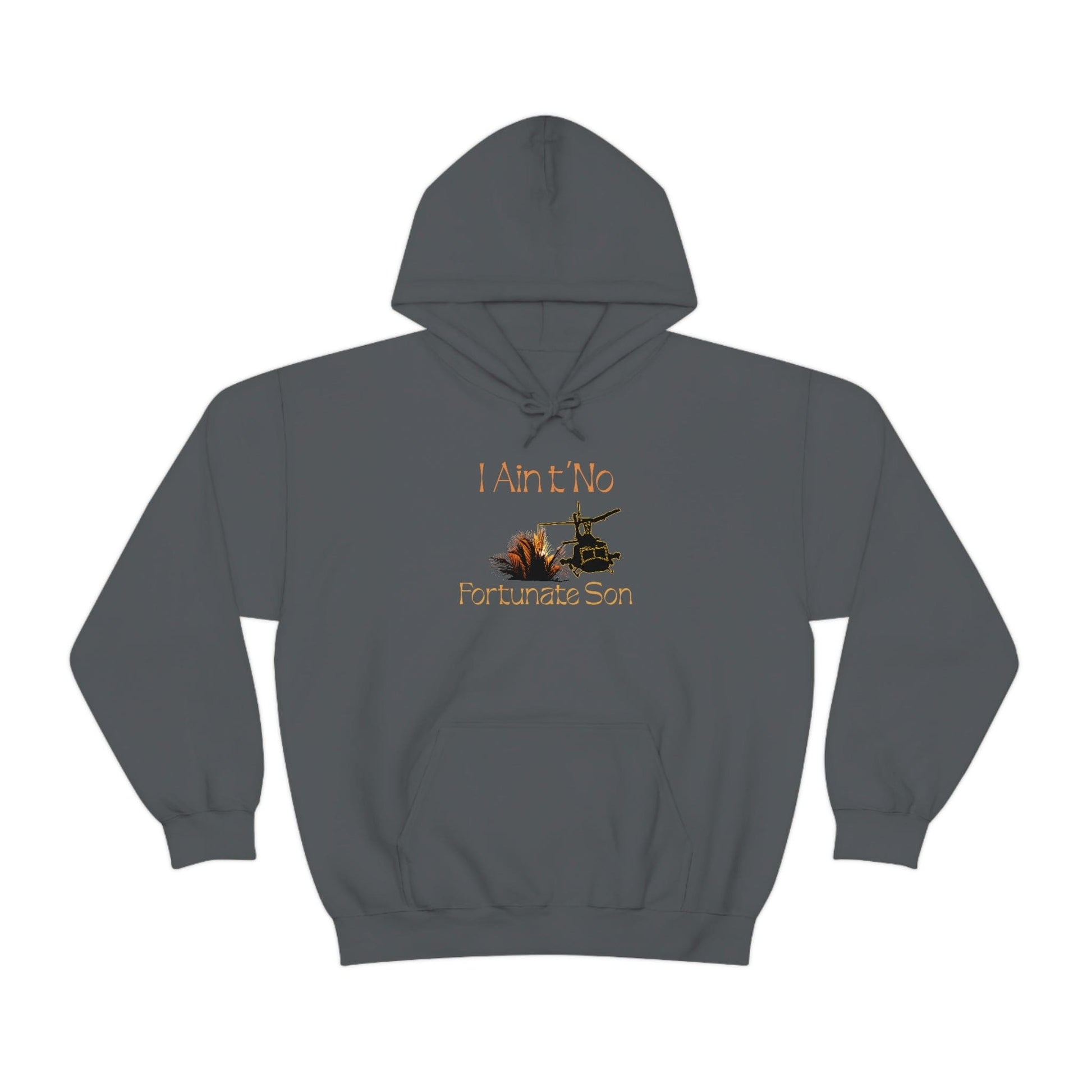 Fortunate Son Hoodie Charcoal / S