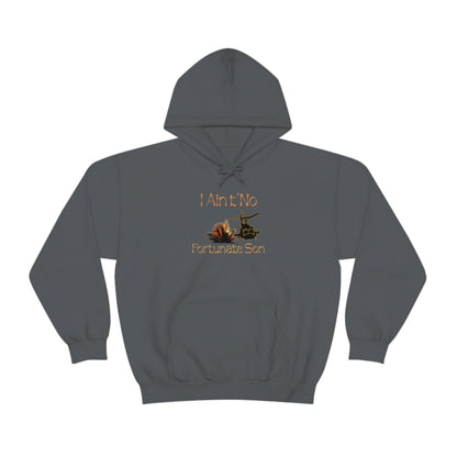 Fortunate Son Hoodie Charcoal / S