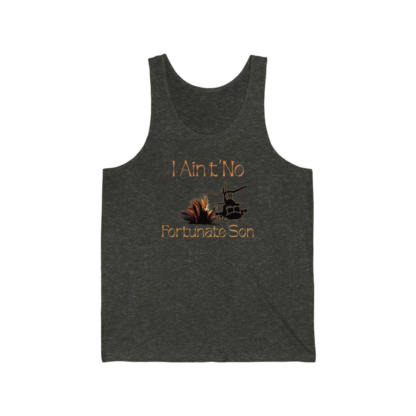 Fortunate Son Tank XS / Charcoal Black TriBlend