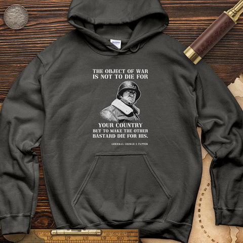 General Patton Hoodie Charcoal / S