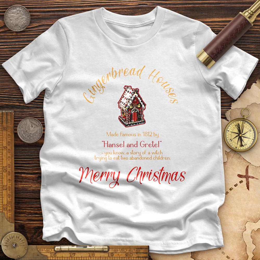 Gingerbread House Premium Quality Tee | HistoreeTees