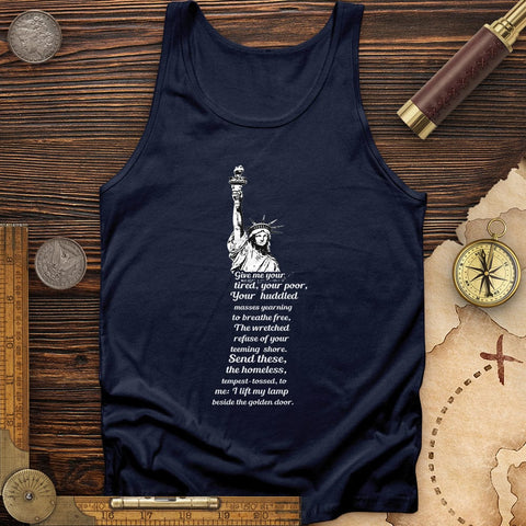 Give Me Your Tired Tank Navy / XS